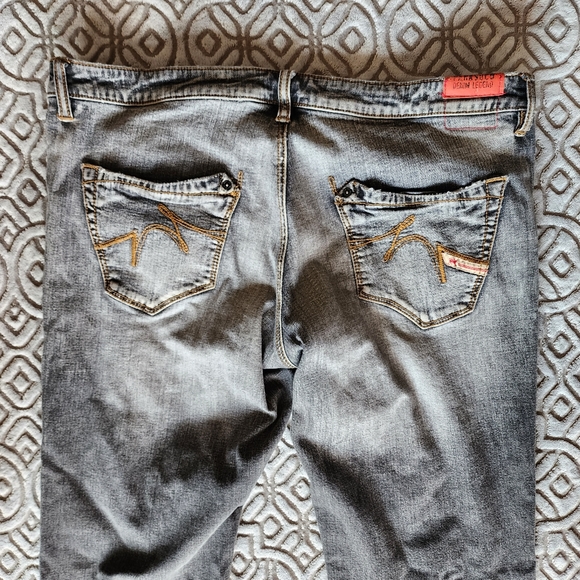 Parasuco Grey Denim Jeans Sz 15 - Picture 7 of 12